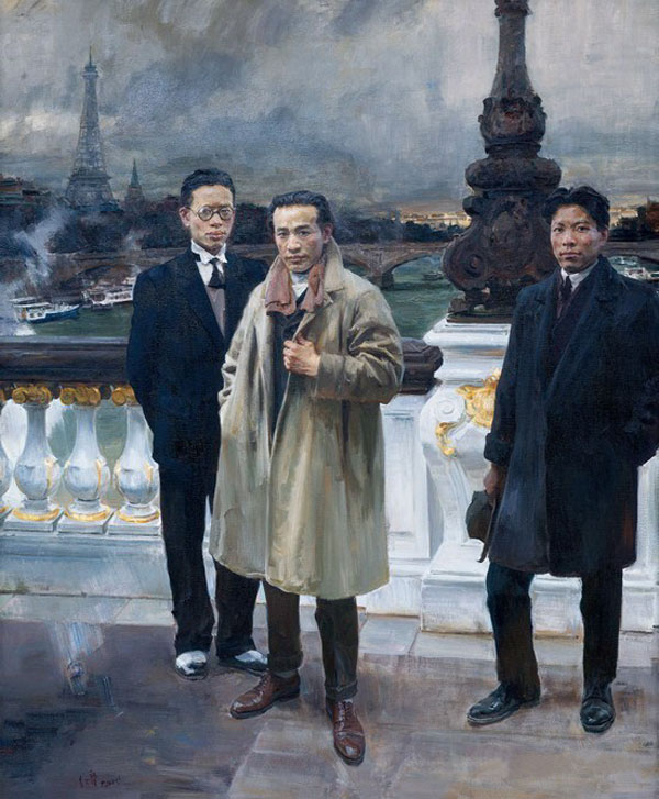 何红舟,《桥上的风景》,浙江