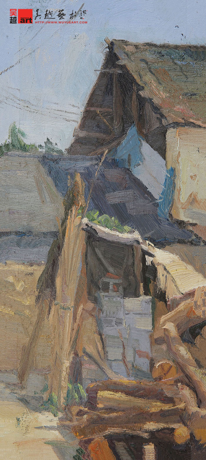 学生下乡写生作品8