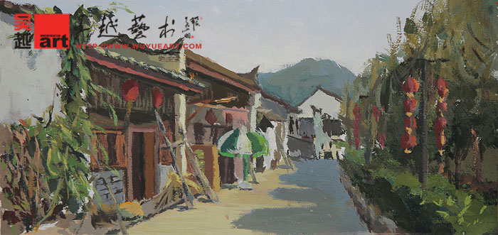 学生下乡写生作品12