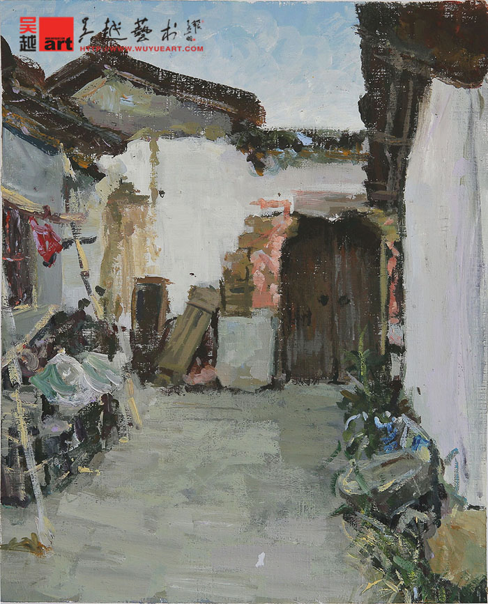 学生下乡写生作品18