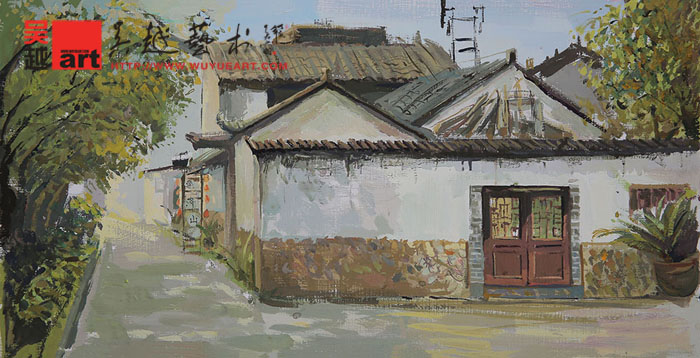 学生下乡写生作品51