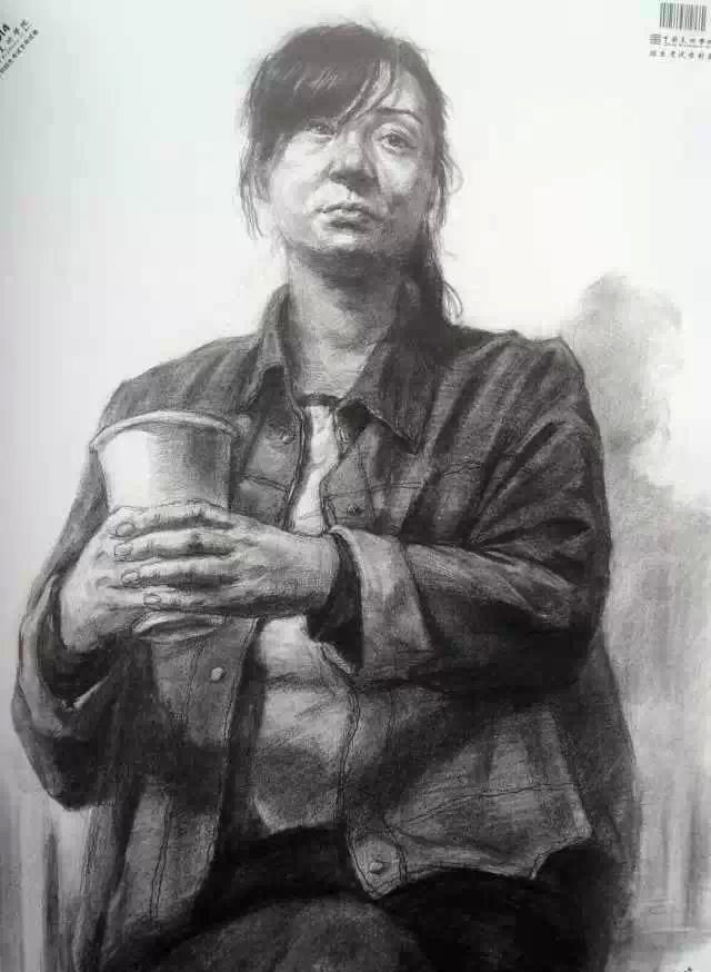 素描半身像12