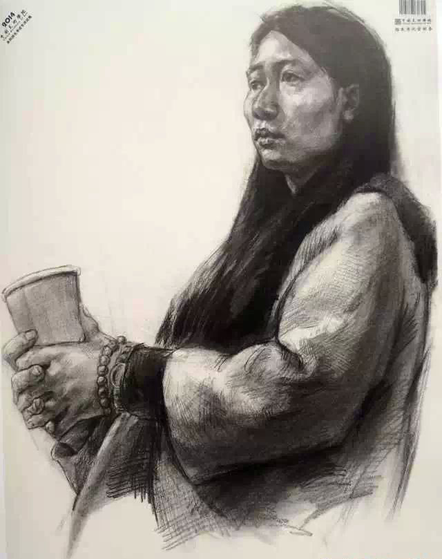素描半身像13
