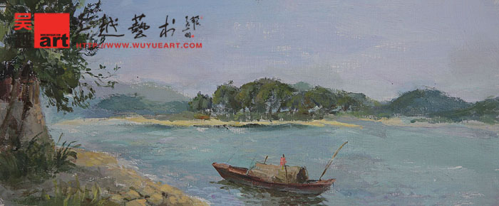 学生丽水下乡色彩风景写生作品43
