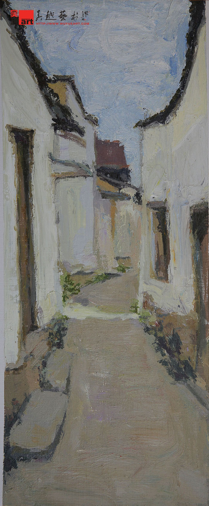 学生丽水下乡色彩风景写生作品45