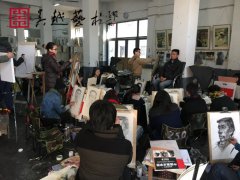 吴越画社全面进入校考冲刺阶段
