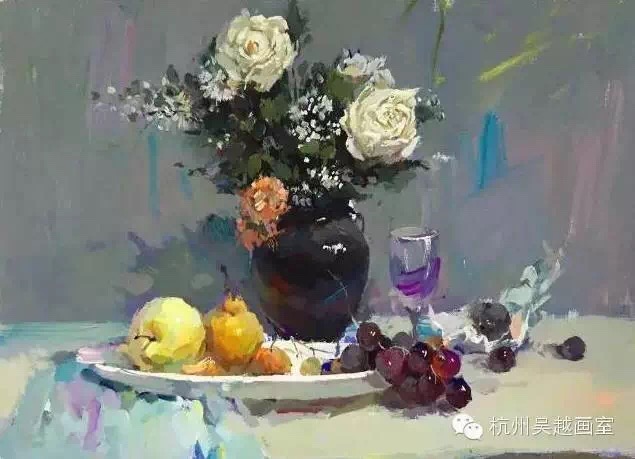 吴越杭州色彩作品2