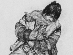 杭州吴越画室教师速写作品