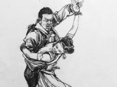 杭州吴越画室阿富汗速写作品4