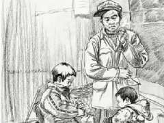 杭州吴越画室速写名师崔哲旭作品3