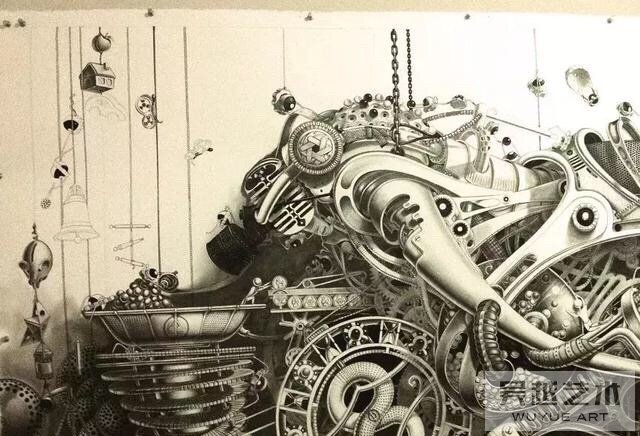 针管笔作品