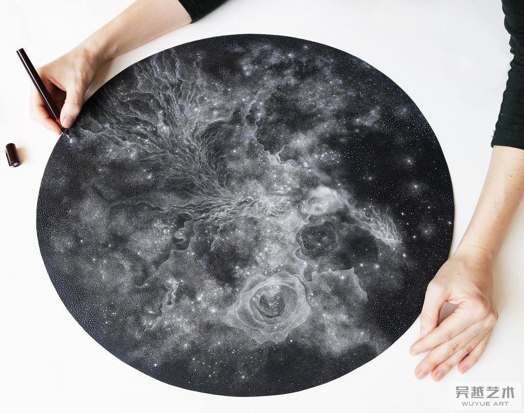 针管笔作品