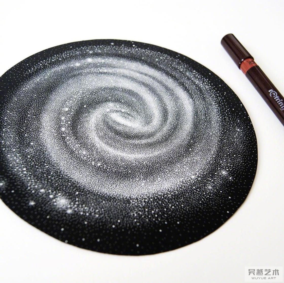 针管笔作品