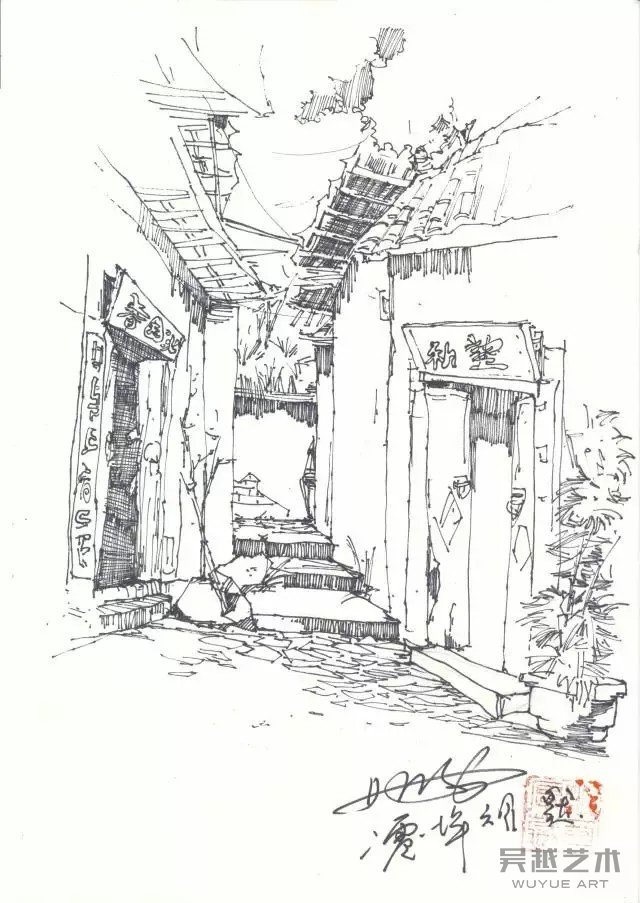 速写作品