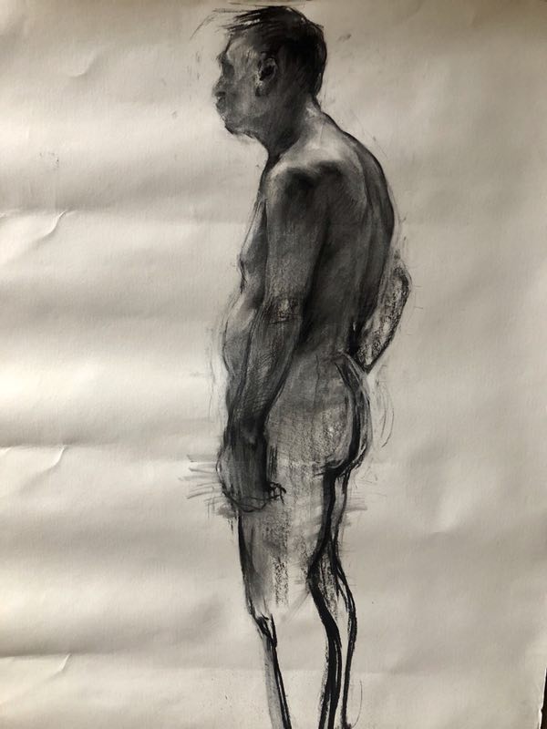 素描人体作品5