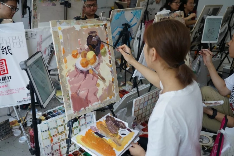 月考现场