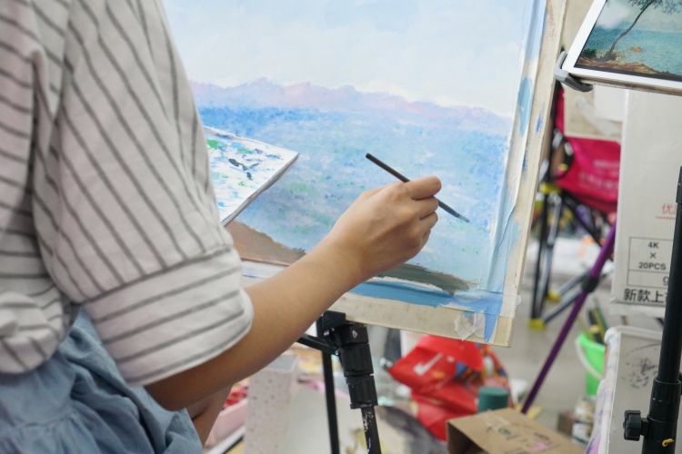 上课场景