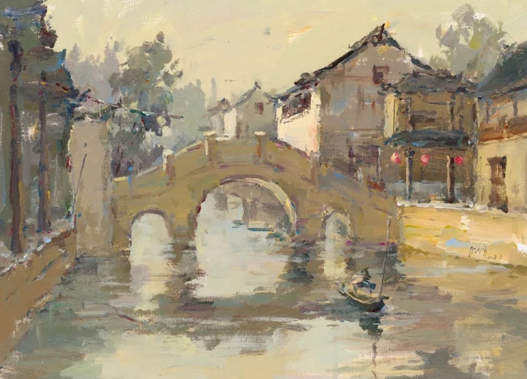 色彩风景作品1