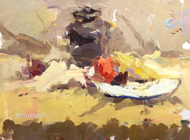 色彩风景作品