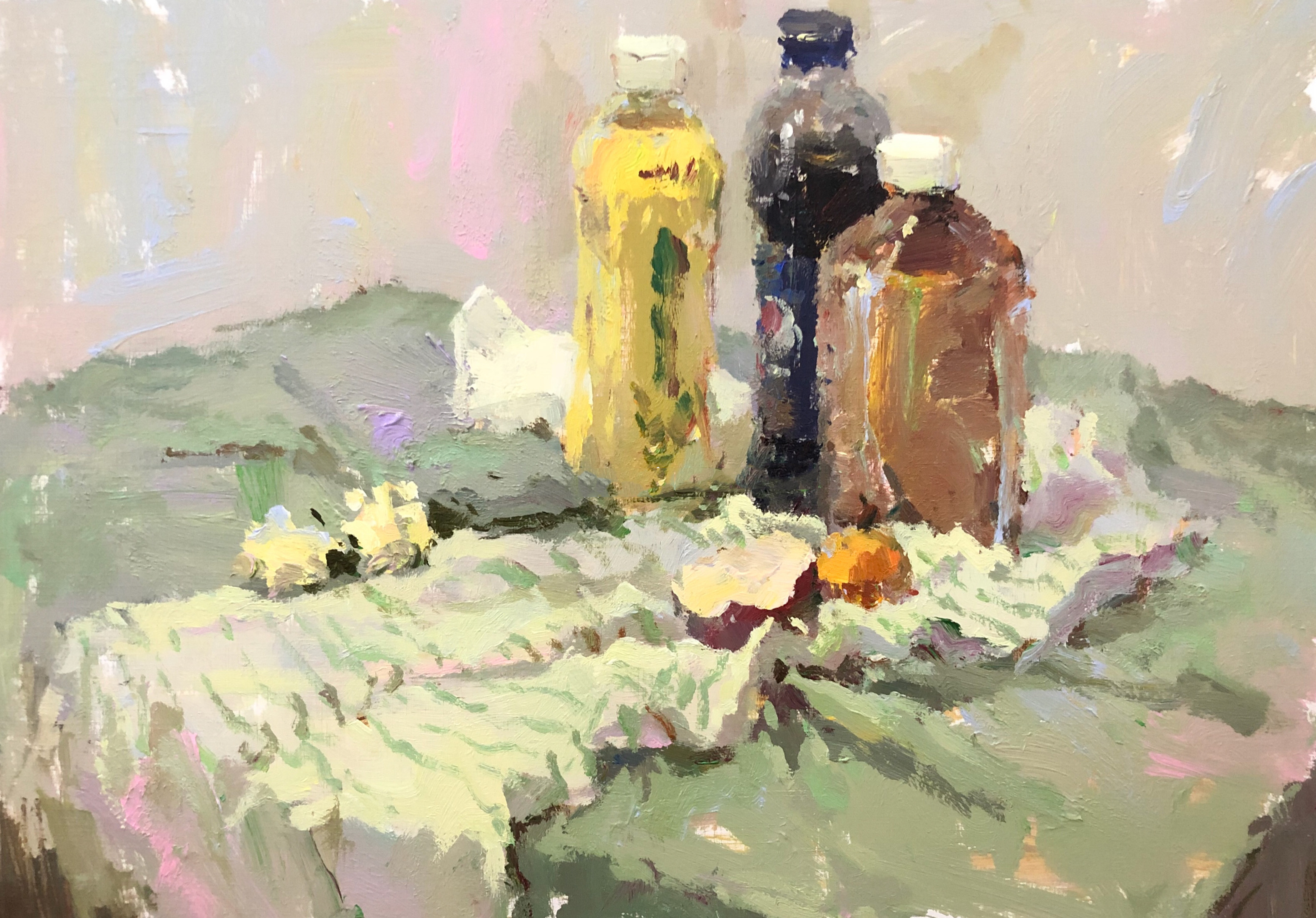 杭州吴越画室教师作品色彩静物4