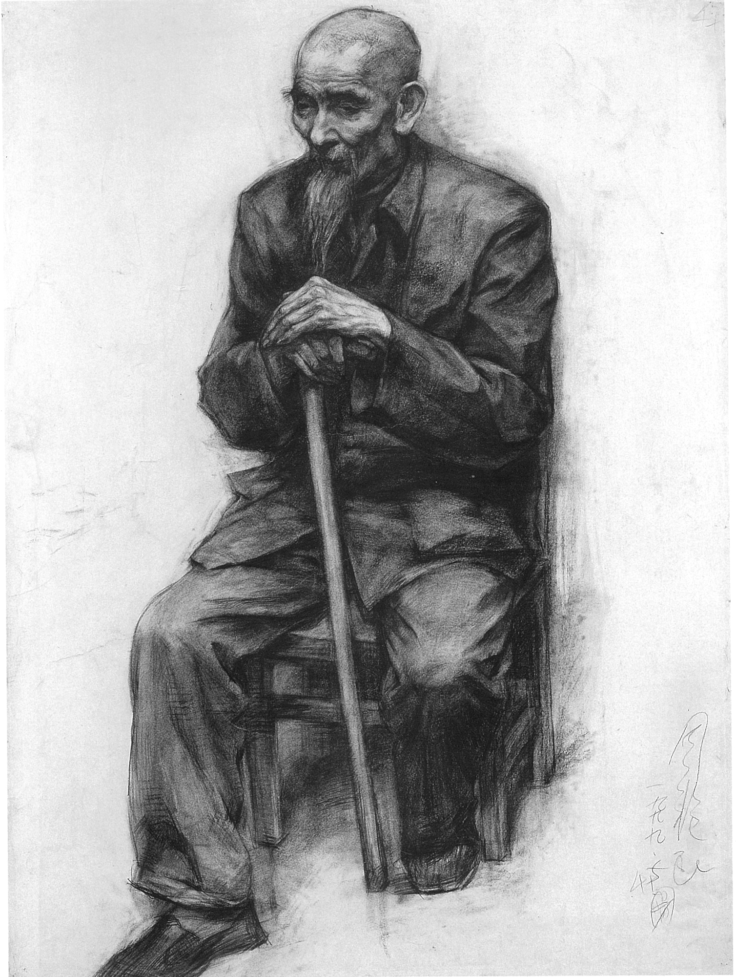 杭州吴越画室素描作品4
