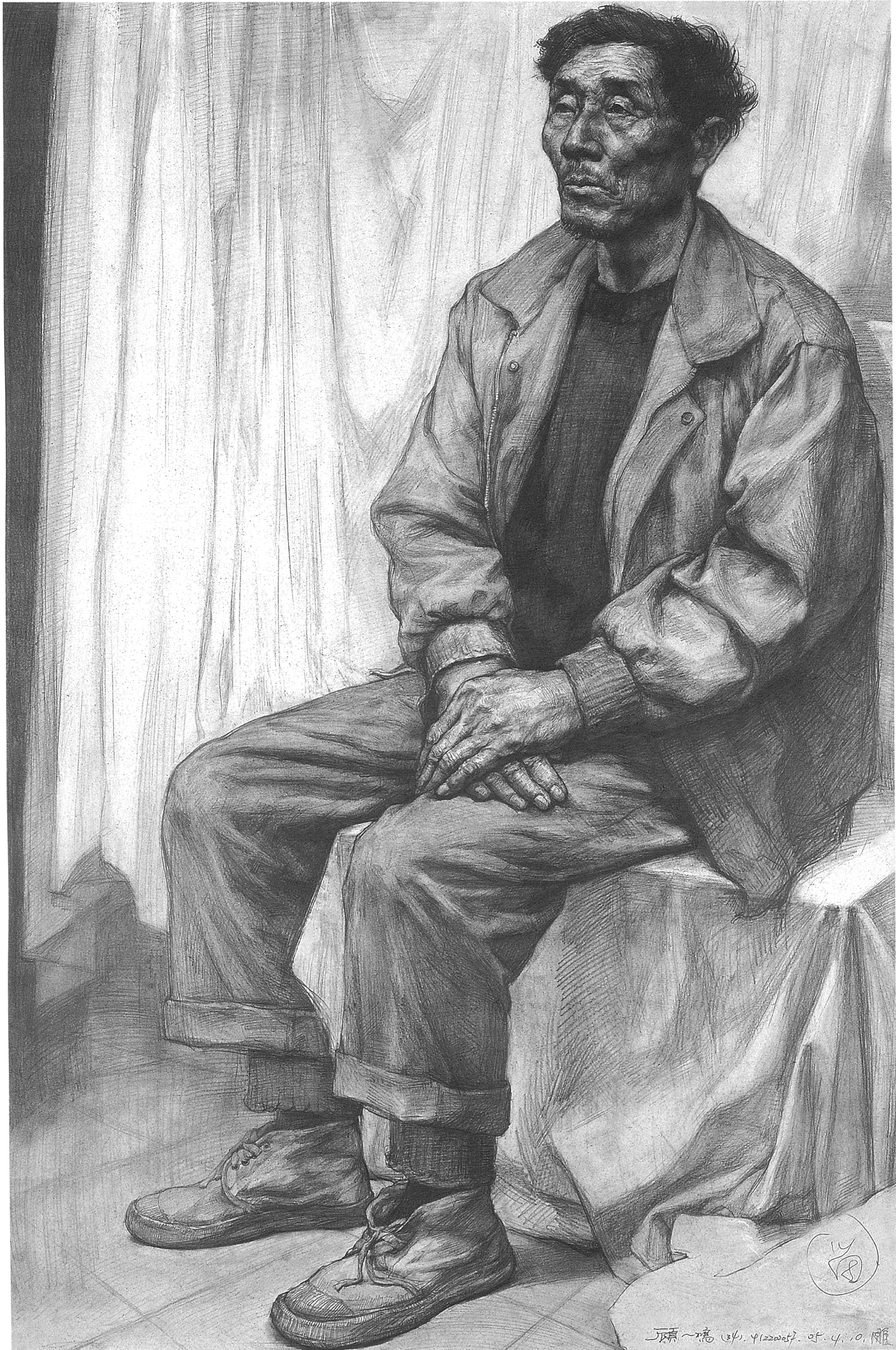 杭州吴越画室素描作品5